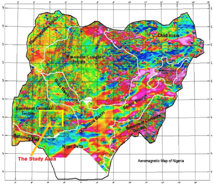 Aeromagnetic-Map-of-Nigeria-showing-the-location-of-the-study-area-modified-after